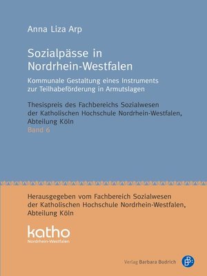 cover image of Sozialpässe in Nordrhein-Westfalen